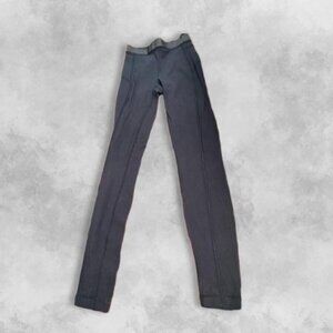 Lululemon High Rise Pants Full Length Four Way Stretchable Breathable Black W 4